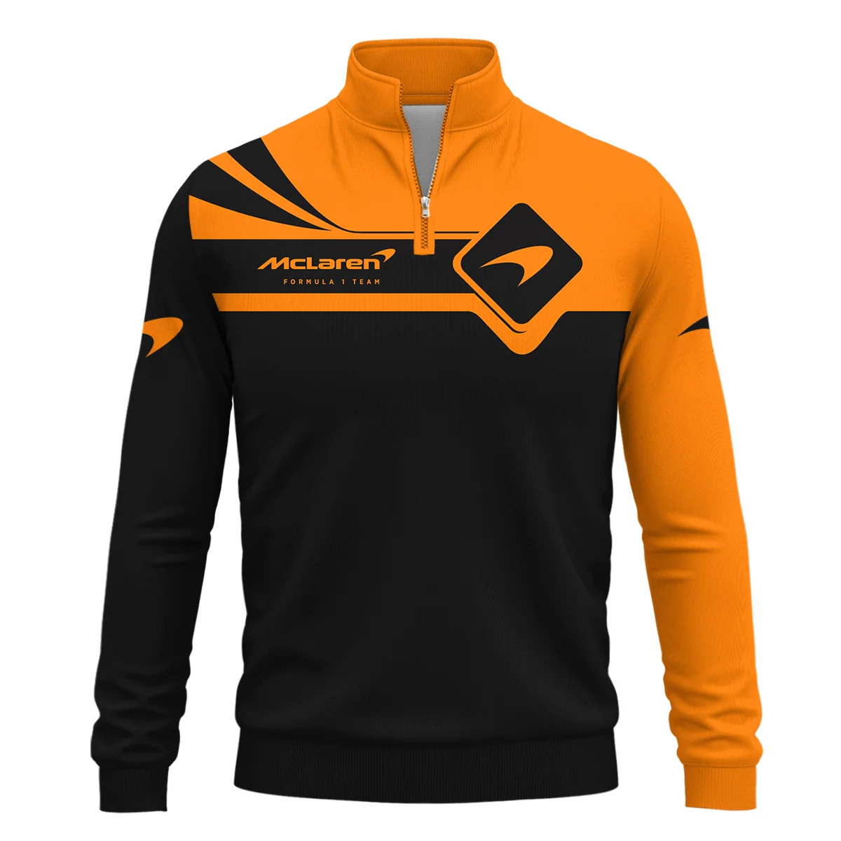 Oscar Piastri McLaren F1 Quarter-Zip Sweatshirt All Over Prints BLMCL5525A3QTZ - Image 2