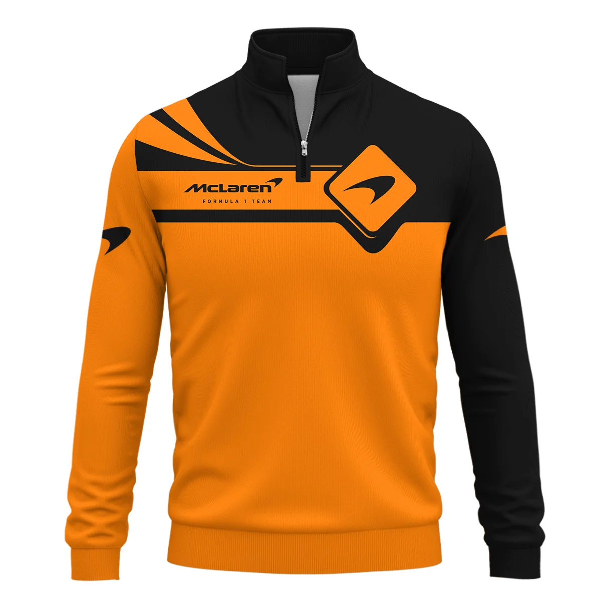 Oscar Piastri McLaren F1 Quarter-Zip Sweatshirt All Over Prints BLMCL5525A4QTZ - Image 2