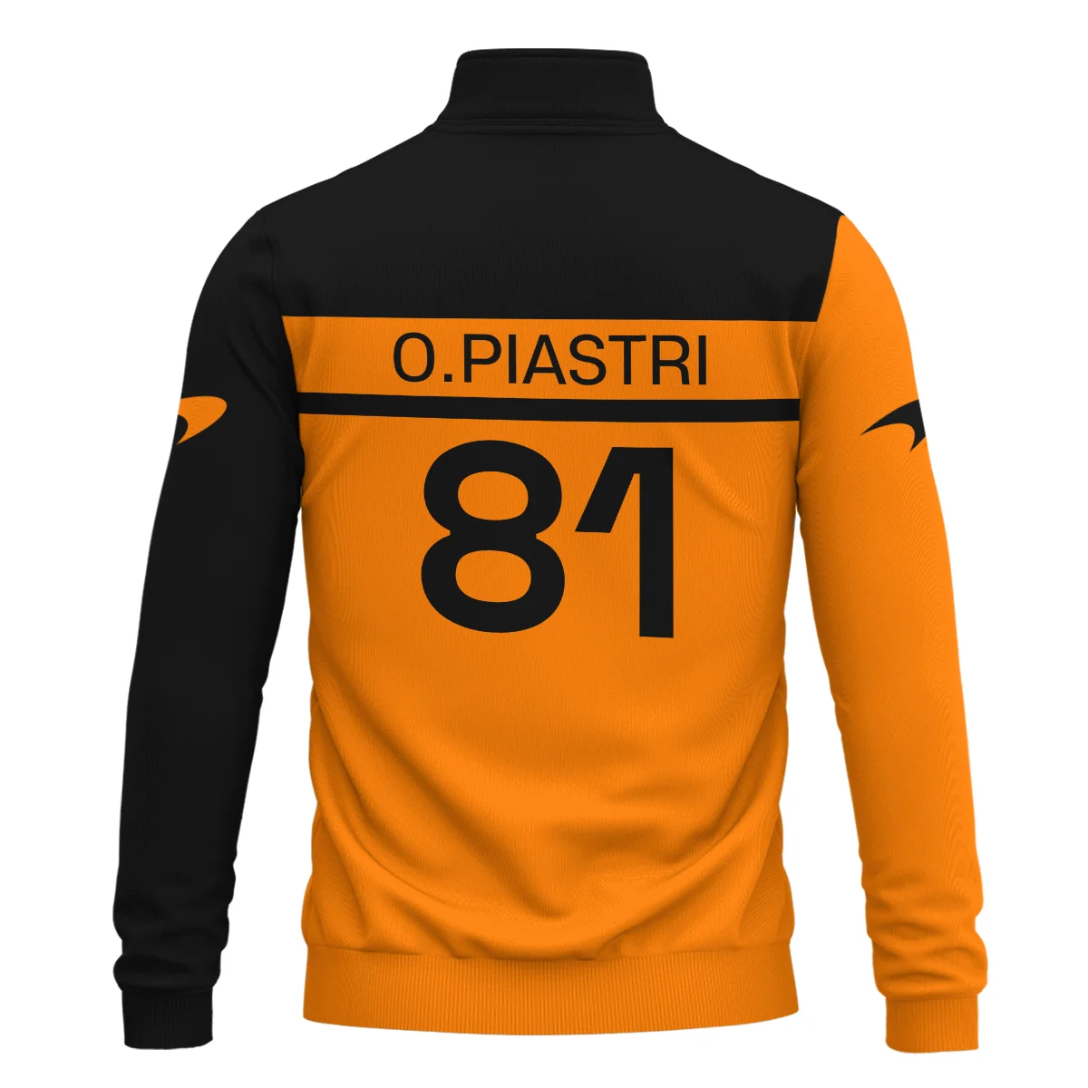 Oscar Piastri McLaren F1 Quarter-Zip Sweatshirt All Over Prints BLMCL5525A4QTZ - Image 3