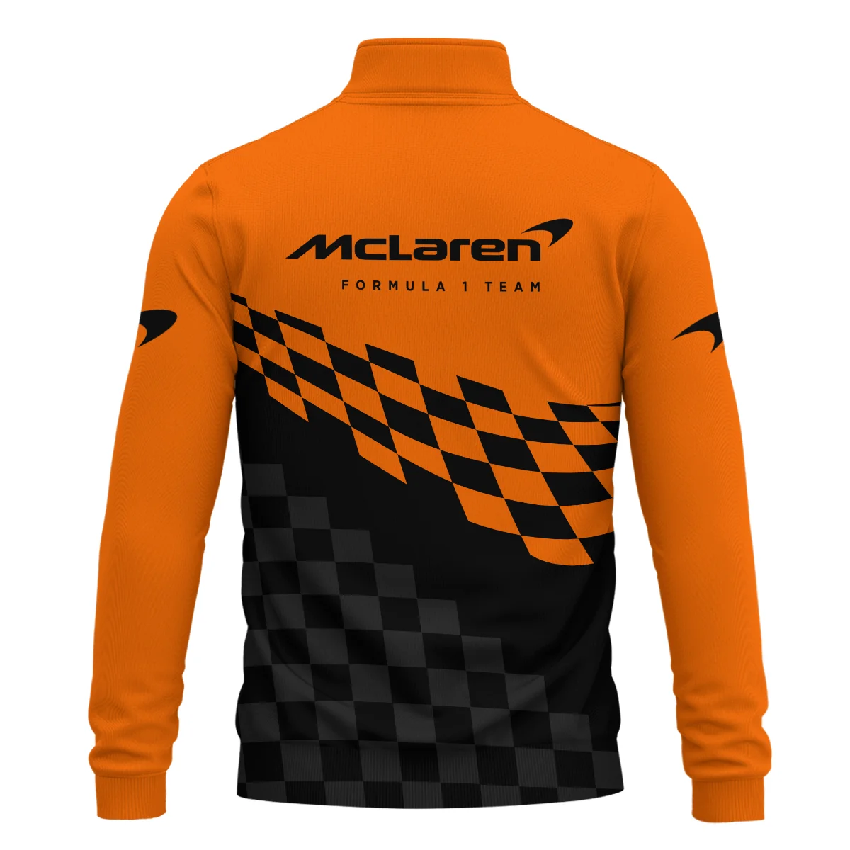 Oscar Piastri McLaren F1 Quarter-Zip Sweatshirt All Over Prints BLOP10425A1QTZ - Image 3