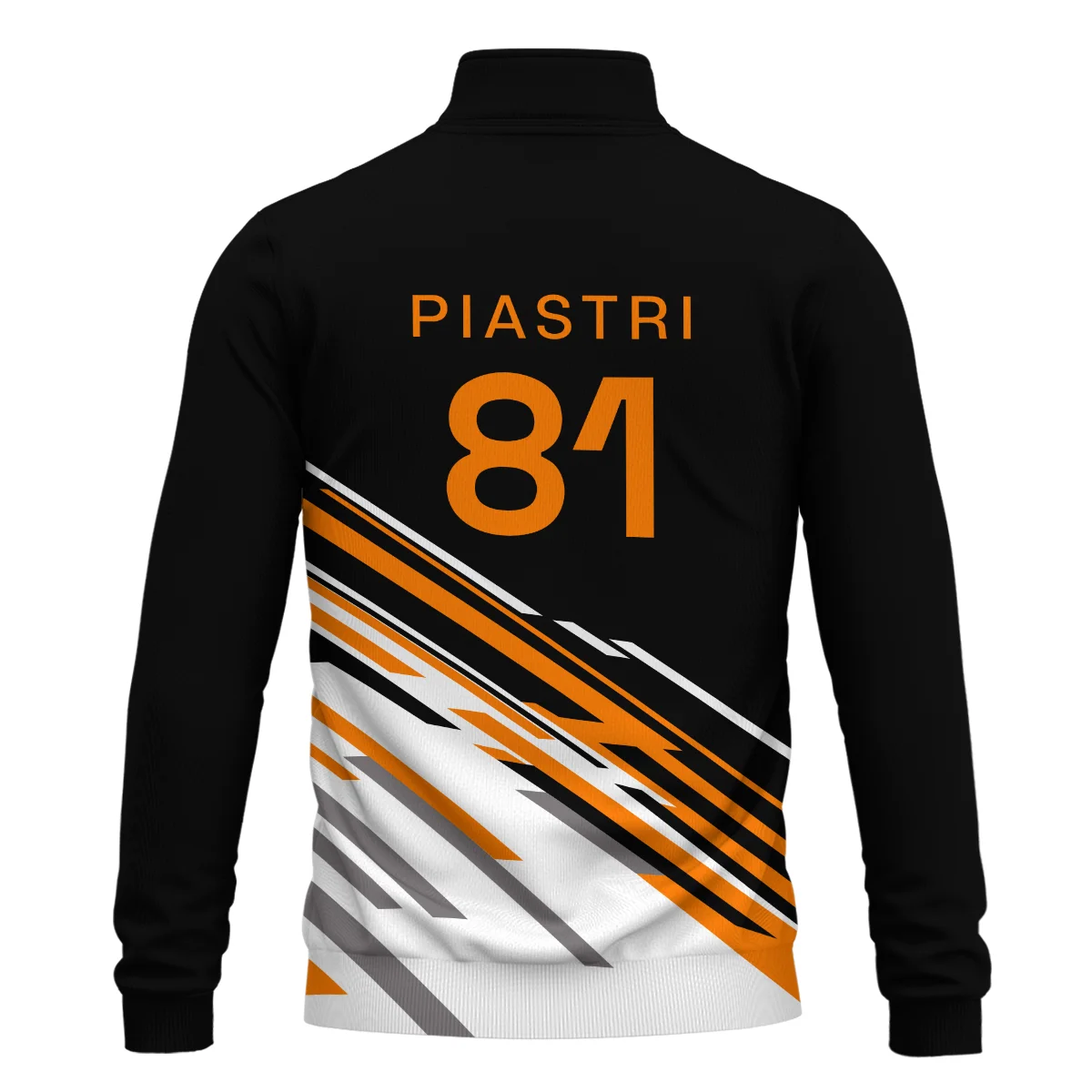 Oscar Piastri McLaren F1 Quarter-Zip Sweatshirt All Over Prints BLOP10425A2QTZ - Image 3