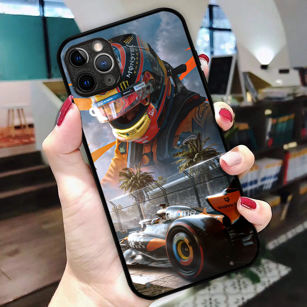 Oscar Piastri McLaren F1 Team Phone Case - Dustproof, Scratch & Shock Resistant - BLMCL2625A22