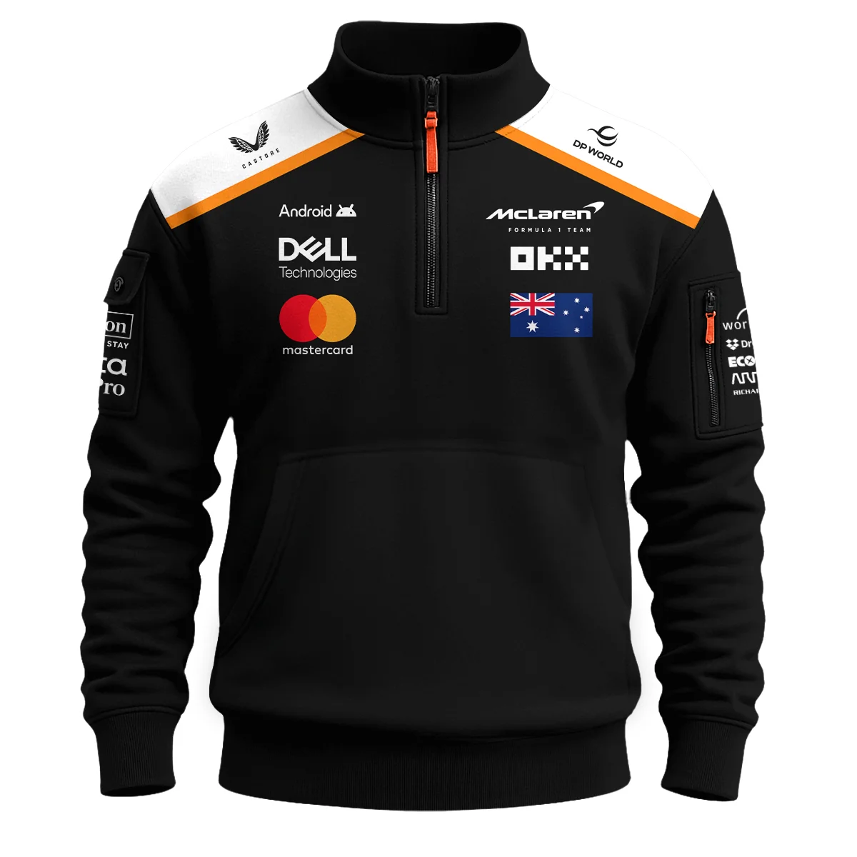 Oscar Piastri OP81 McLaren F1 Team - Sweatshirt Zipper BLF19625A4SHZ - Image 2