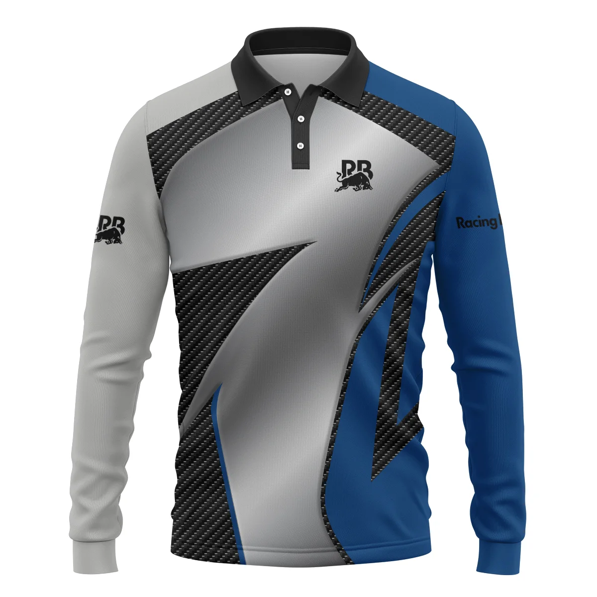 Racing Bulls F1 Team For Fans - Long Polo Shirt BLVAF1031225A2RACLPL - Image 2