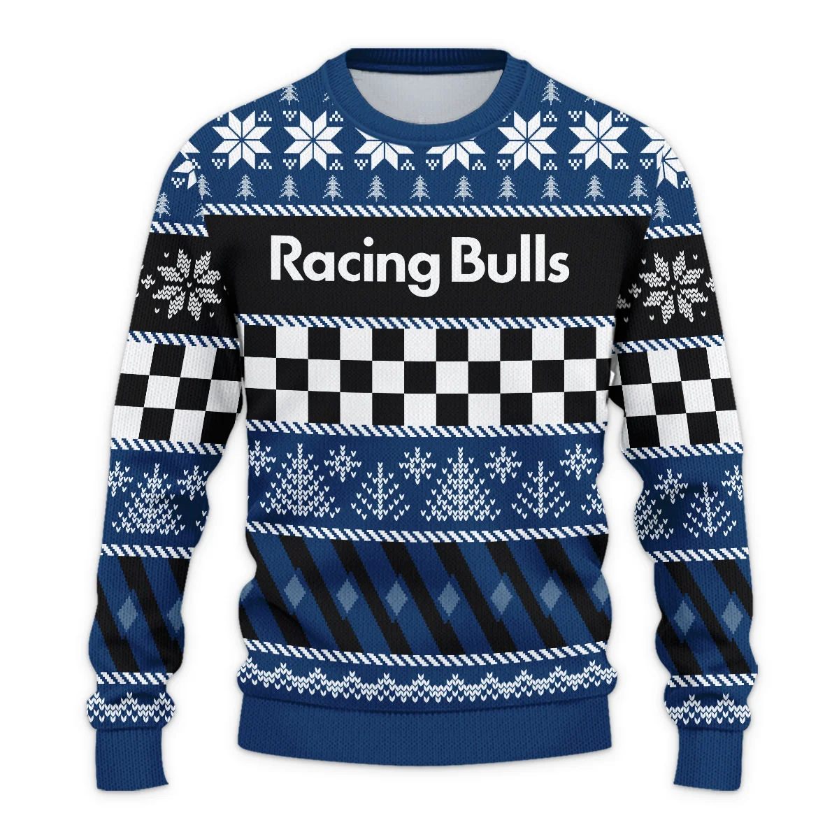 Racing Xmas Pattern Racing Bulls Formula 1 - Ugly Sweater BLVAF1220925A28RAC - Image 2