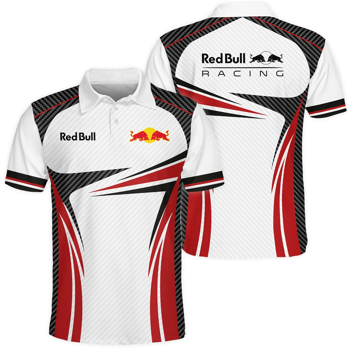 Red Bull Racing F1 Team For Fans - Polo Shirt Unisex Motorsport Apparel BLVAF1031225A1RBRPL