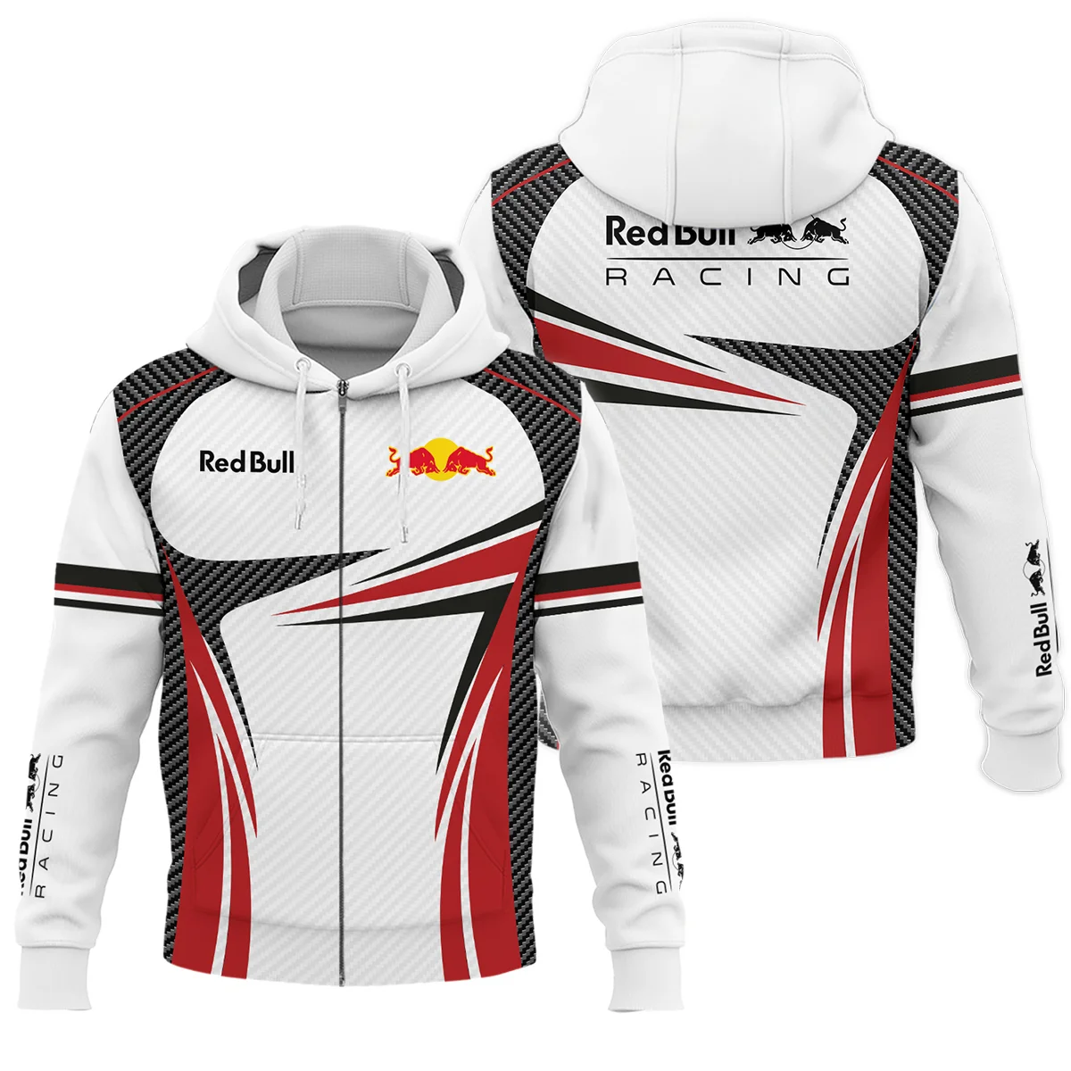 Red Bull Racing F1 Team For Fans - Zipper Hoodie Unisex Motorsport Apparel BLVAF1031225A1RBRZHD
