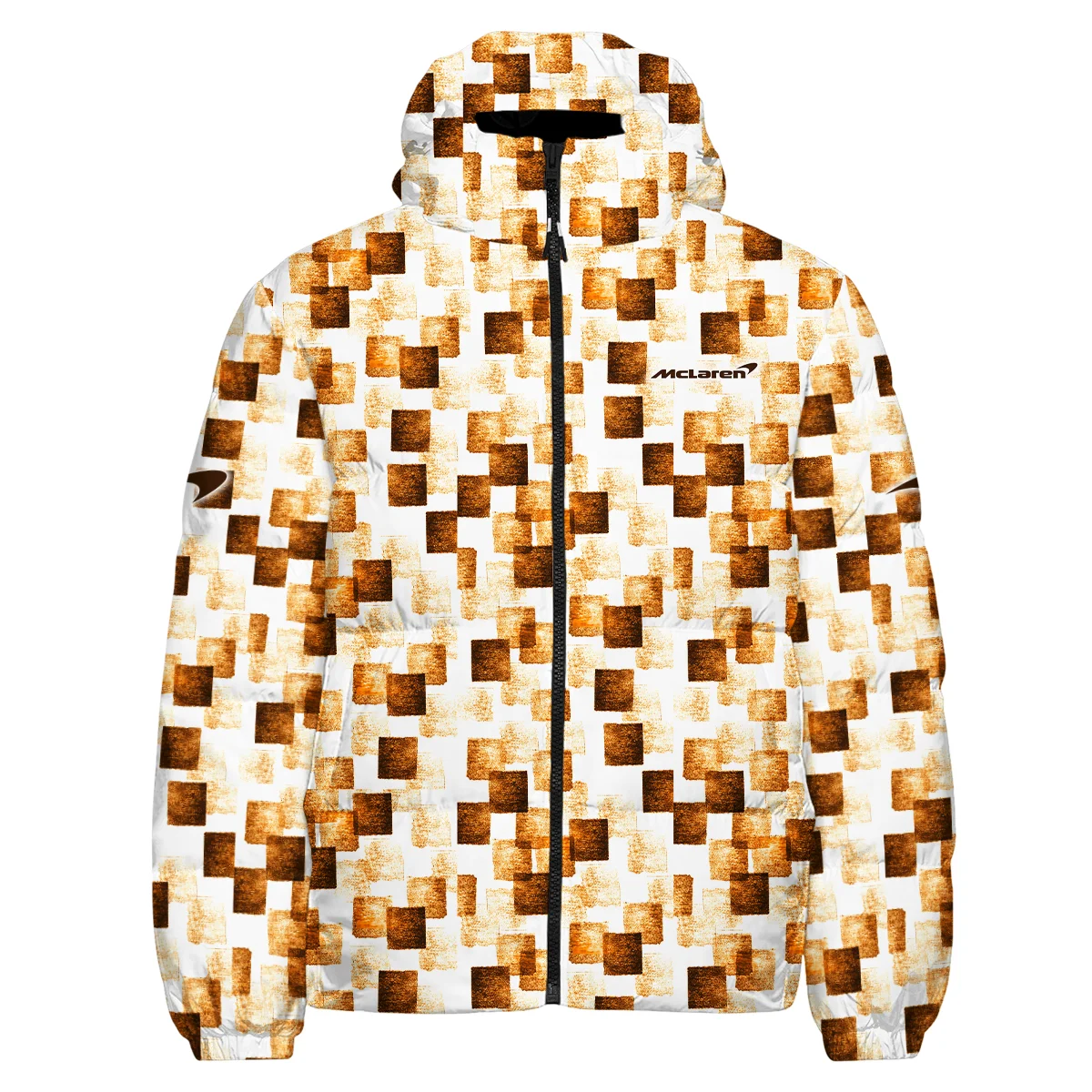 Square Pattern McLaren F1 - Down & Puffer Jackets BLMCL201025A2HCJ - Image 2