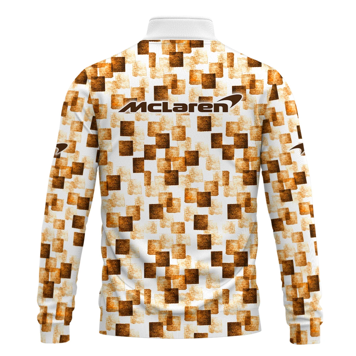 Square Pattern McLaren F1 - Quarter-Zip Sweatshirt BLMCL201025A2QZS - Image 3
