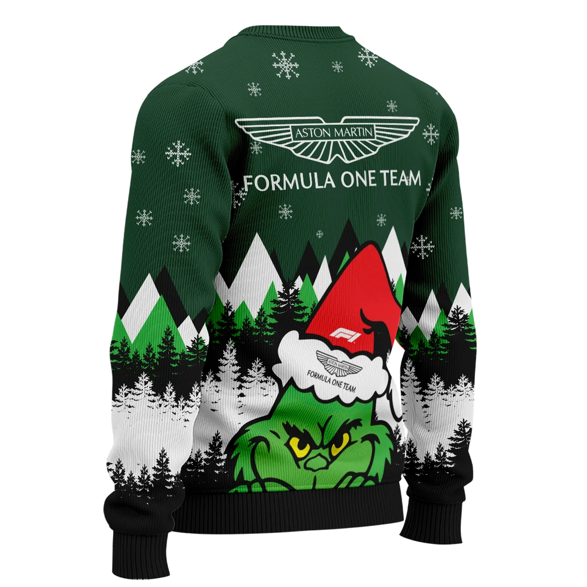 The Grinch Aston Martin Formula 1 - Ugly Sweater BLVAF1220925A17AM - Image 5