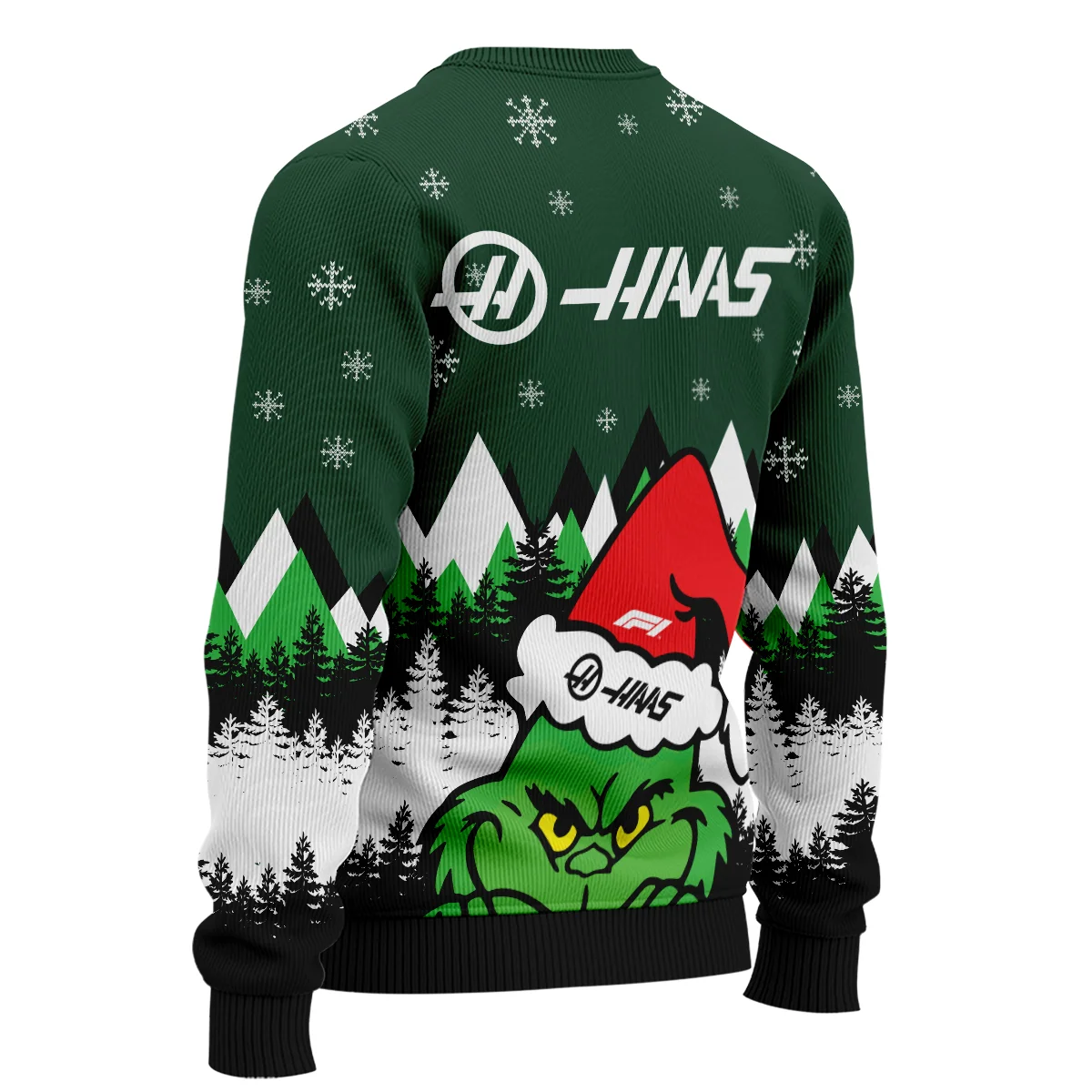 The Grinch Haas Formula 1 - Ugly Sweater BLVAF1220925A17HAAS - Image 5