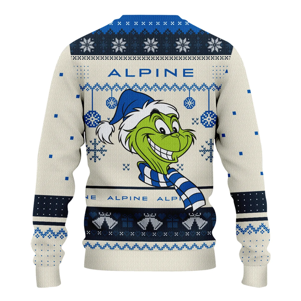 The Grinch x Alpine Formula 1 - Ugly Sweater BLVAF1220925A13ALP - Image 3