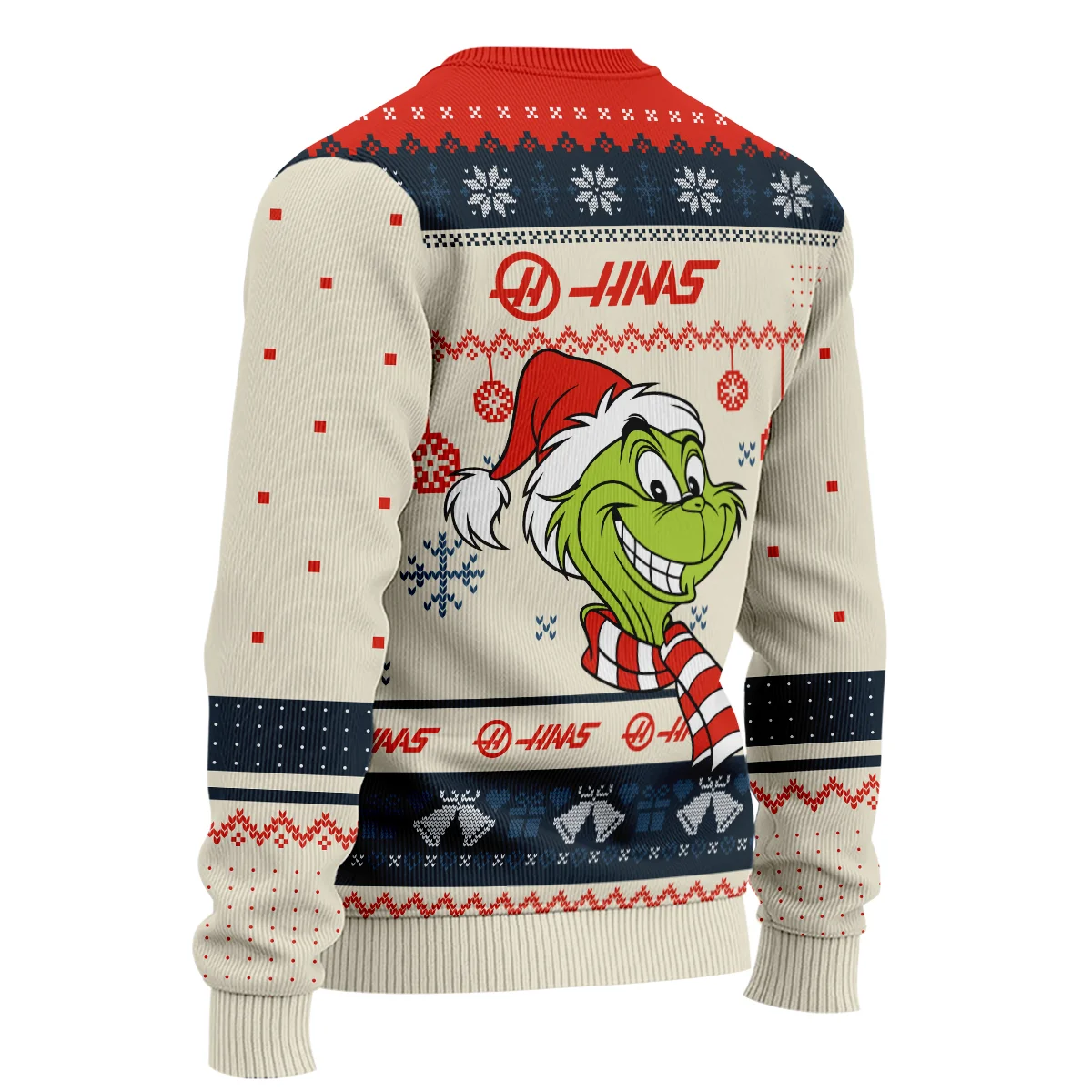 The Grinch x Haas Formula 1 - Ugly Sweater BLVAF1220925A13HAAS - Image 5