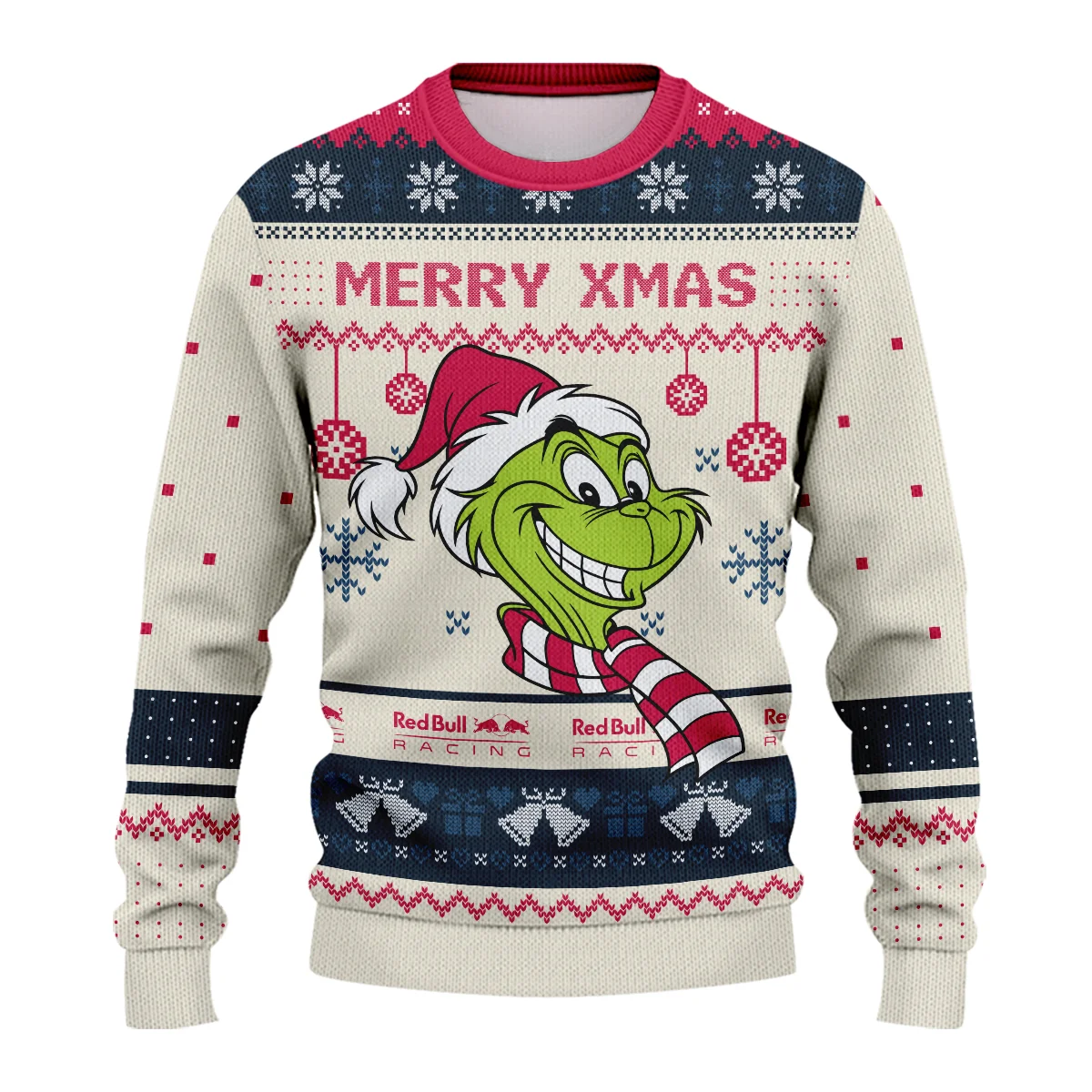 The Grinch x Red Bull Racing Formula 1 - Ugly Sweater BLVAF1220925A13RBR - Image 2
