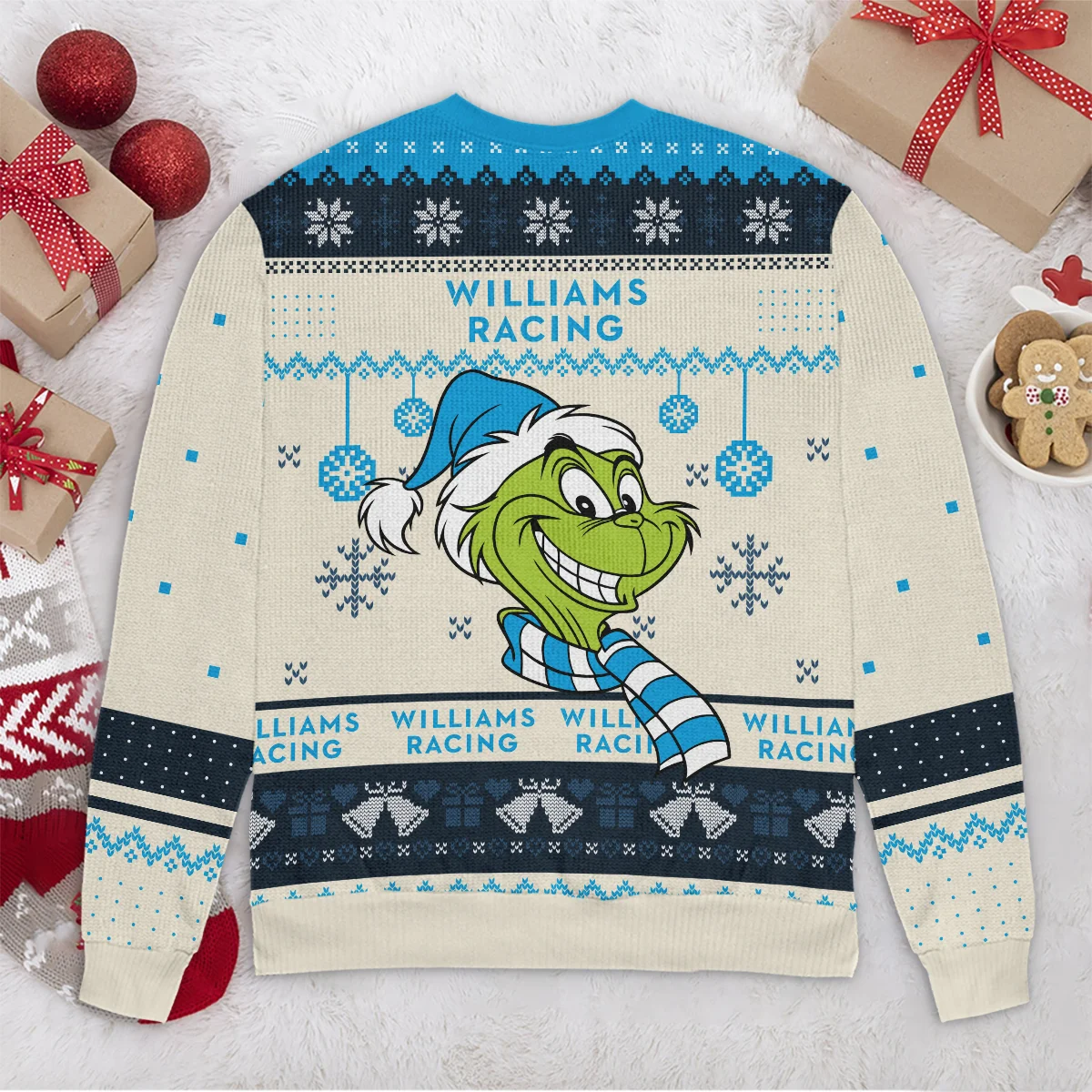The Grinch x Williams Formula 1 - Ugly Sweater BLVAF1220925A13WIL - Image 6