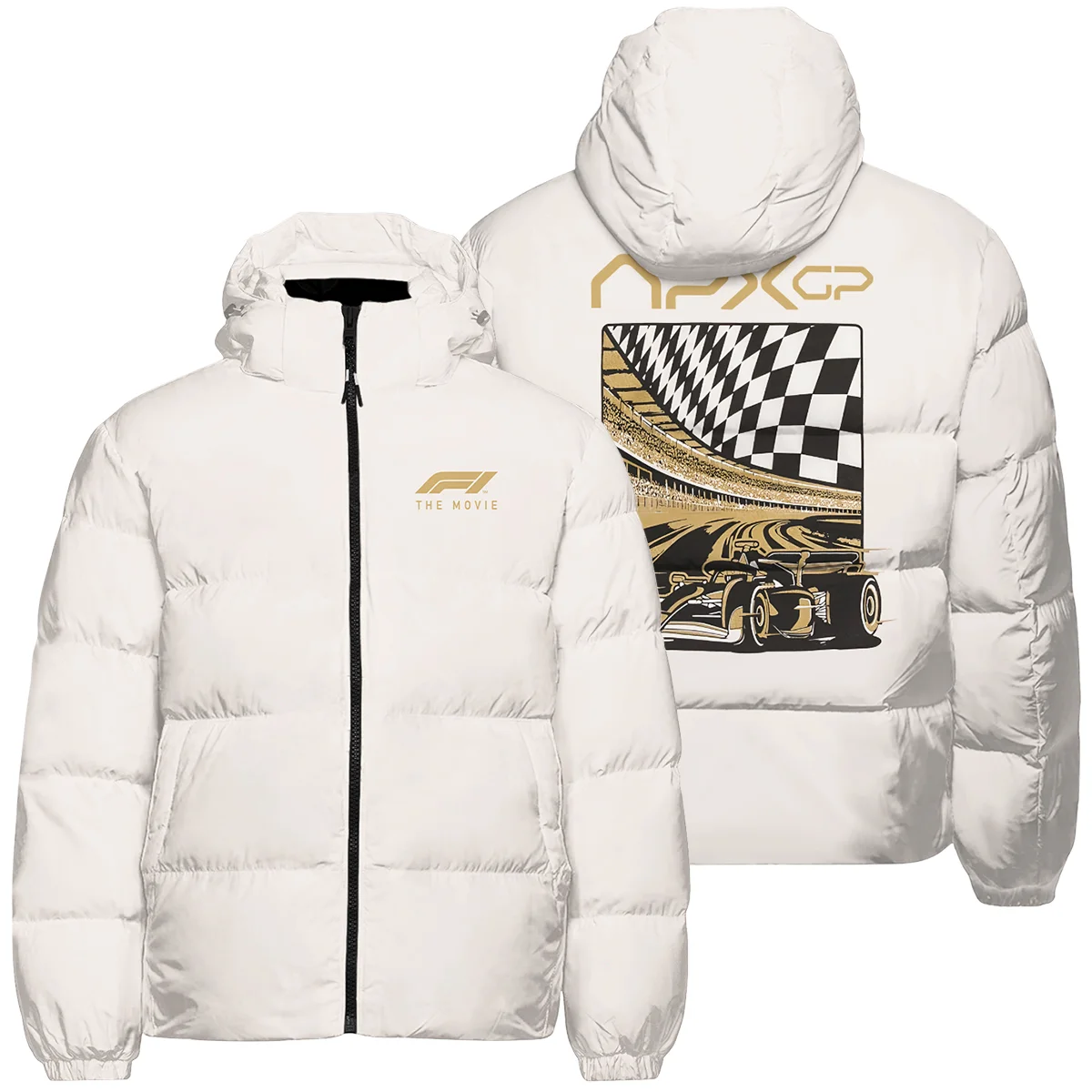 The Movie Race Ready Team Down & Puffer Jackets BLF116625A4HCJ