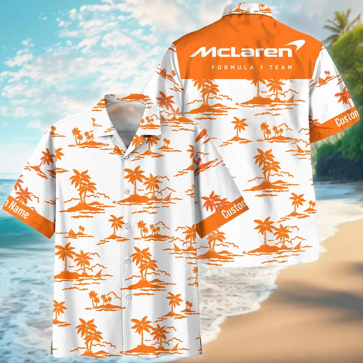 Tropical Racing McLaren F1 Vibes Hawaiian Shirt BL300475A1HW