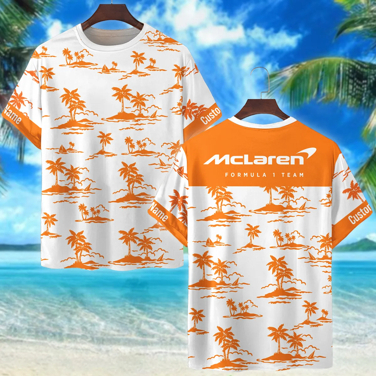 Tropical Racing McLaren F1 Vibes T-Shirt BL300475A1TS