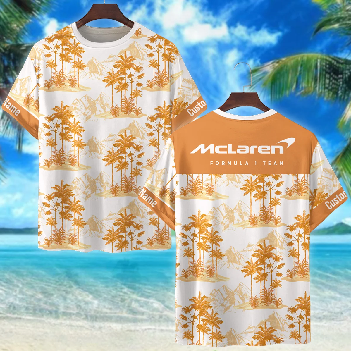 Tropical Vibes McLaren F1 T-Shirt BL300475A11TS