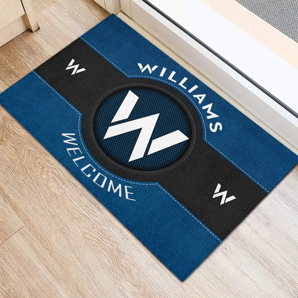 Welcome Williams F1 Rubber Base Doormat - All Over Print BLF1139A1WIL - Image 3