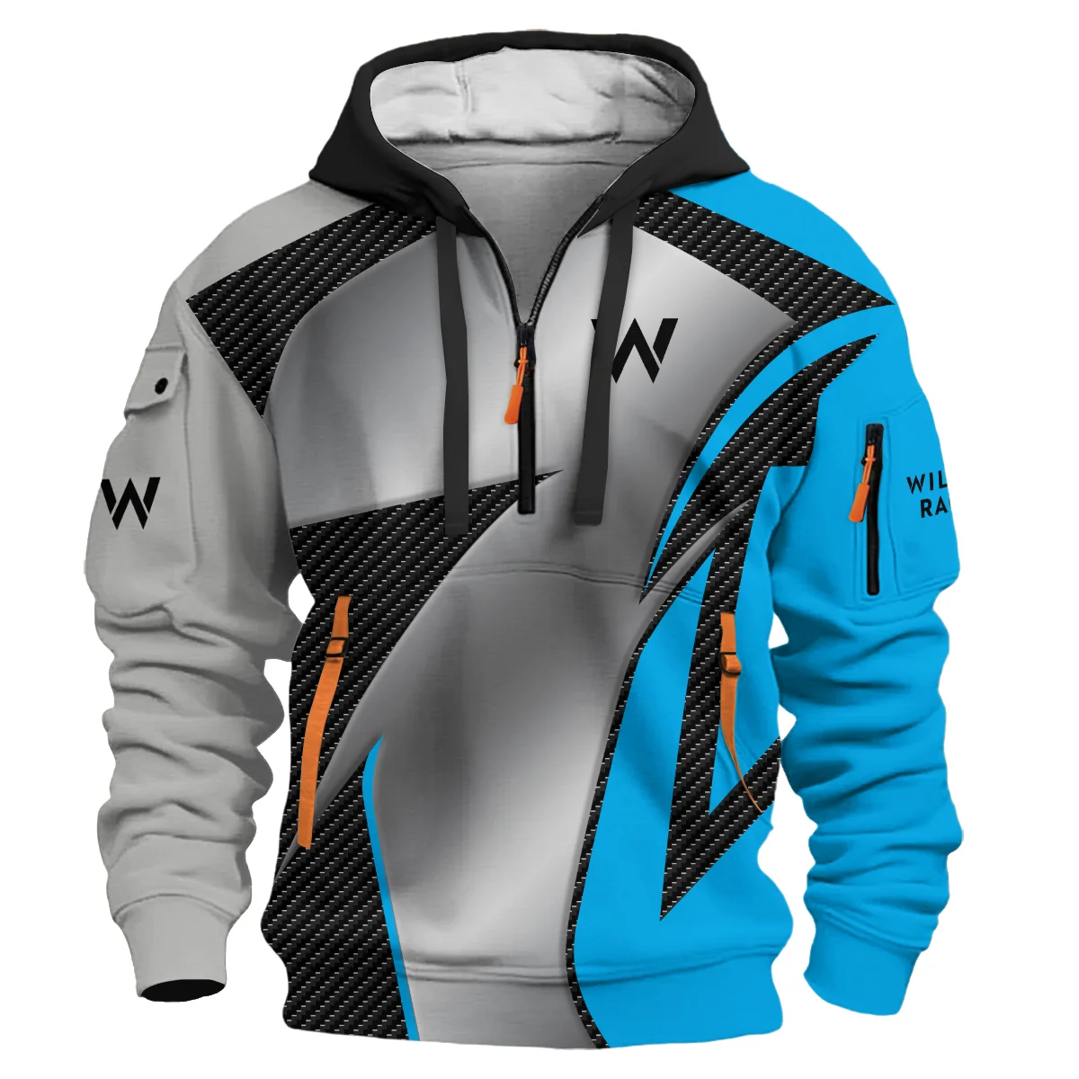 Williams F1 Team For Fans - Hoodie Half Zip BLVAF1031225A2WILHDF - Image 2