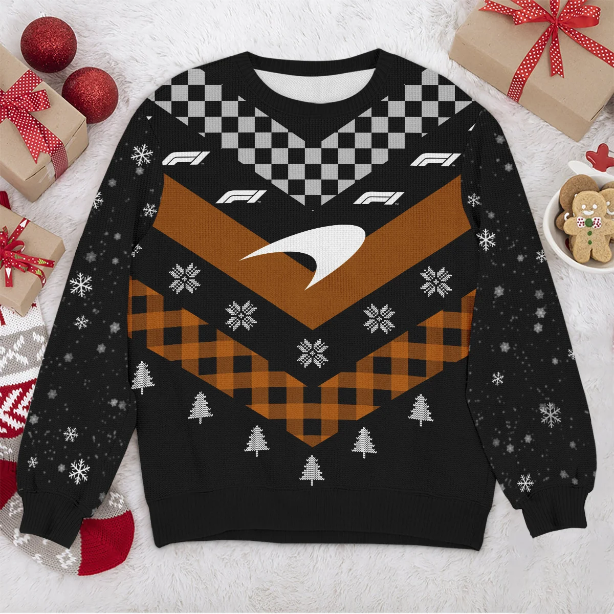 Winter Xmas Pattern McLaren Formula 1 - Ugly Sweater BLVAF1220925A32MCL - Image 4