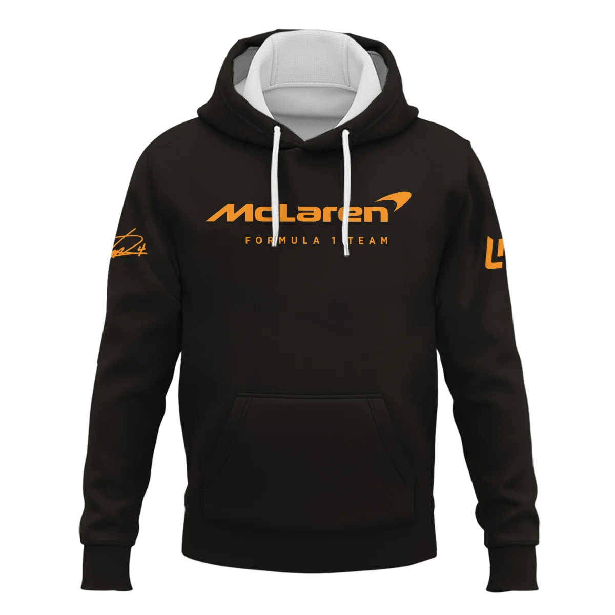 World Championship 2025 Lando Norris McLaren F1 Team Hoodie BLNRWDCA7HD - Image 2