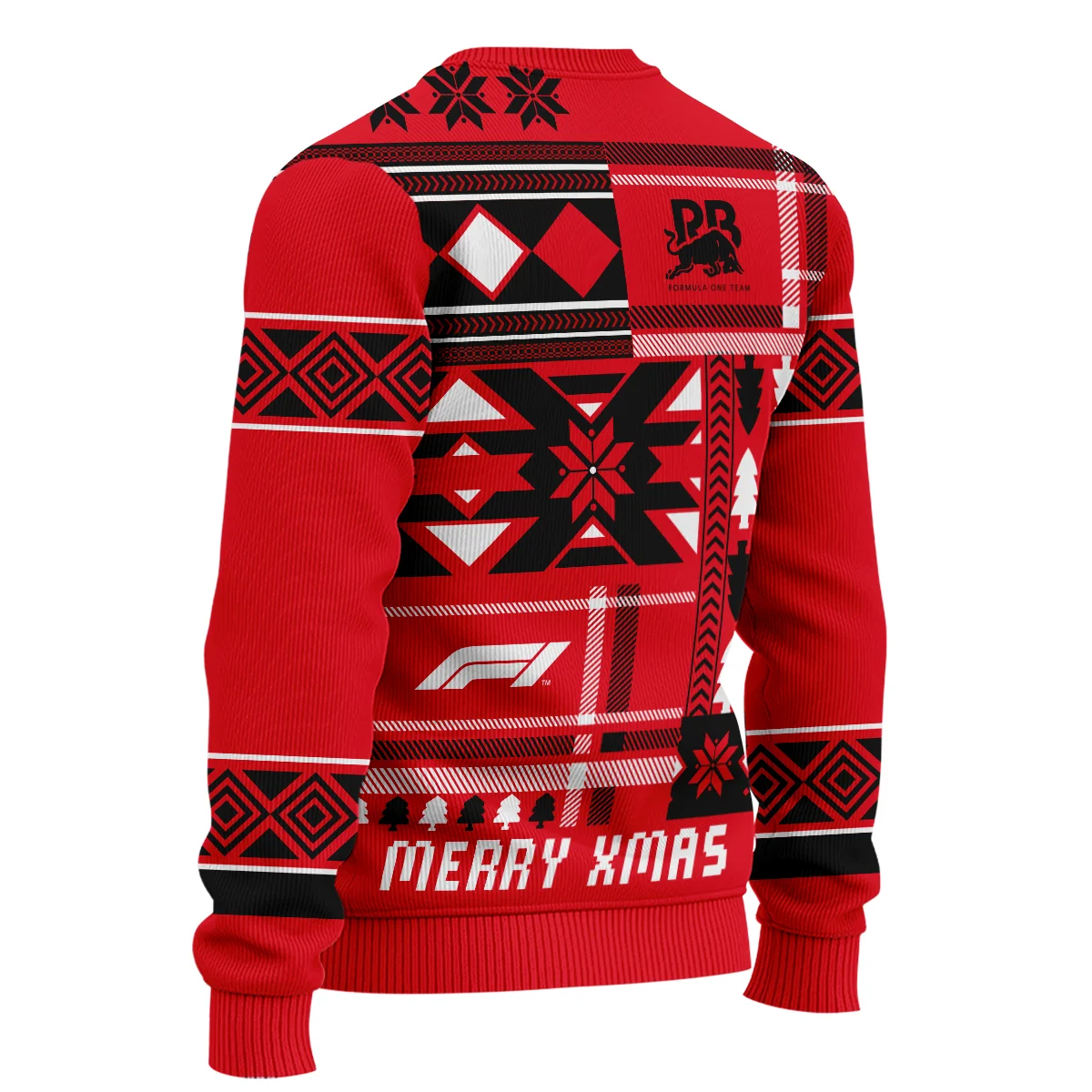 X-Mas Edition Racing Bulls Formula 1 - Ugly Sweater BLVAF1220925A10RAC - Image 5