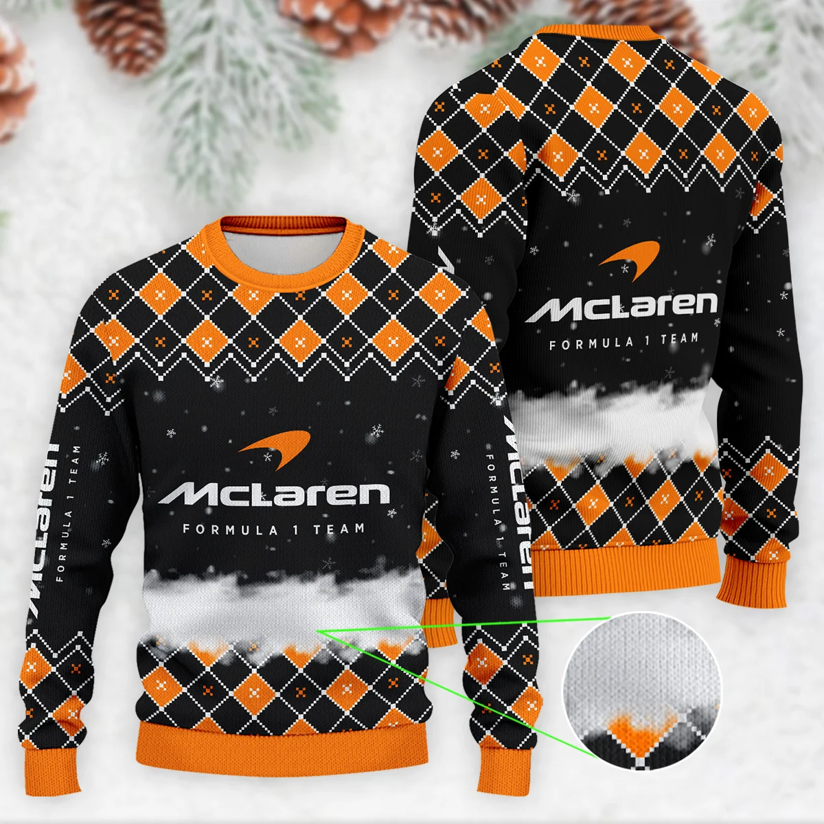 X-Mas McLaren Formula 1 - Ugly Sweater BLVAF1220925A3MCL