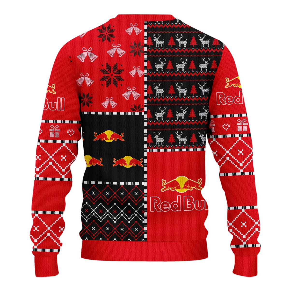 X-Mas Pattern Red Bull Racing Formula 1 - Ugly Sweater BLVAF1220925A2RBR - Image 3