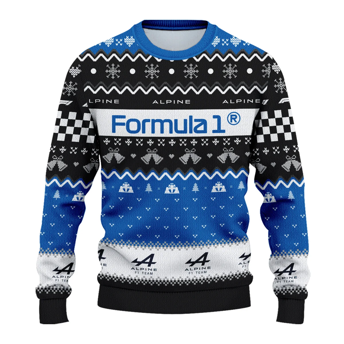 Xmas Alpine Formula 1 - Ugly Sweater BLVAF1220925A12ALP - Image 2