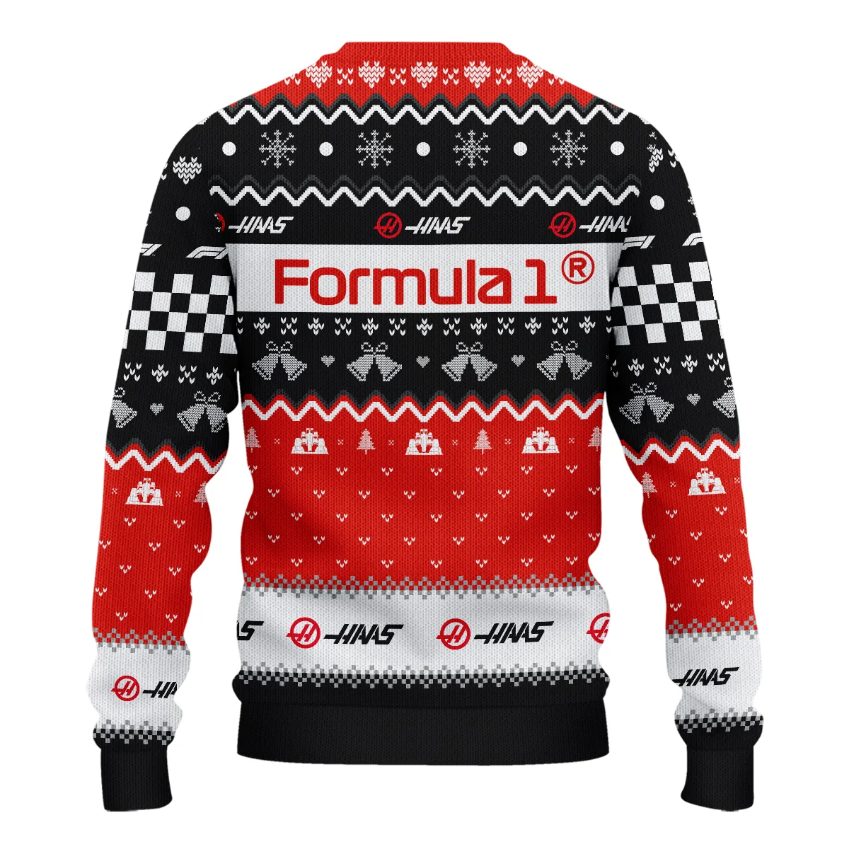 Xmas Haas Formula 1 - Ugly Sweater BLVAF1220925A12HAAS - Image 3
