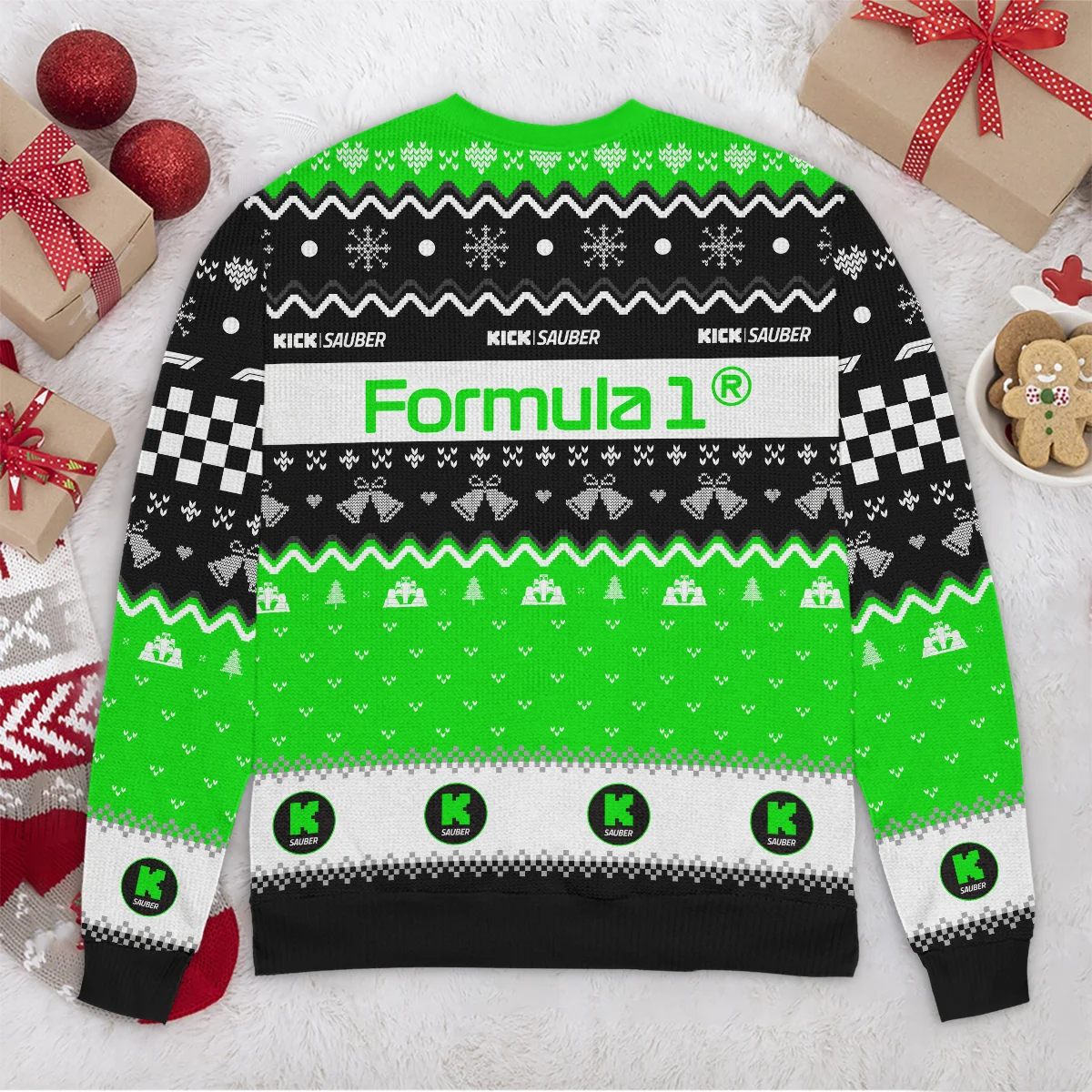 Xmas Kick Sauber Formula 1 - Ugly Sweater BLVAF1220925A12KS - Image 6