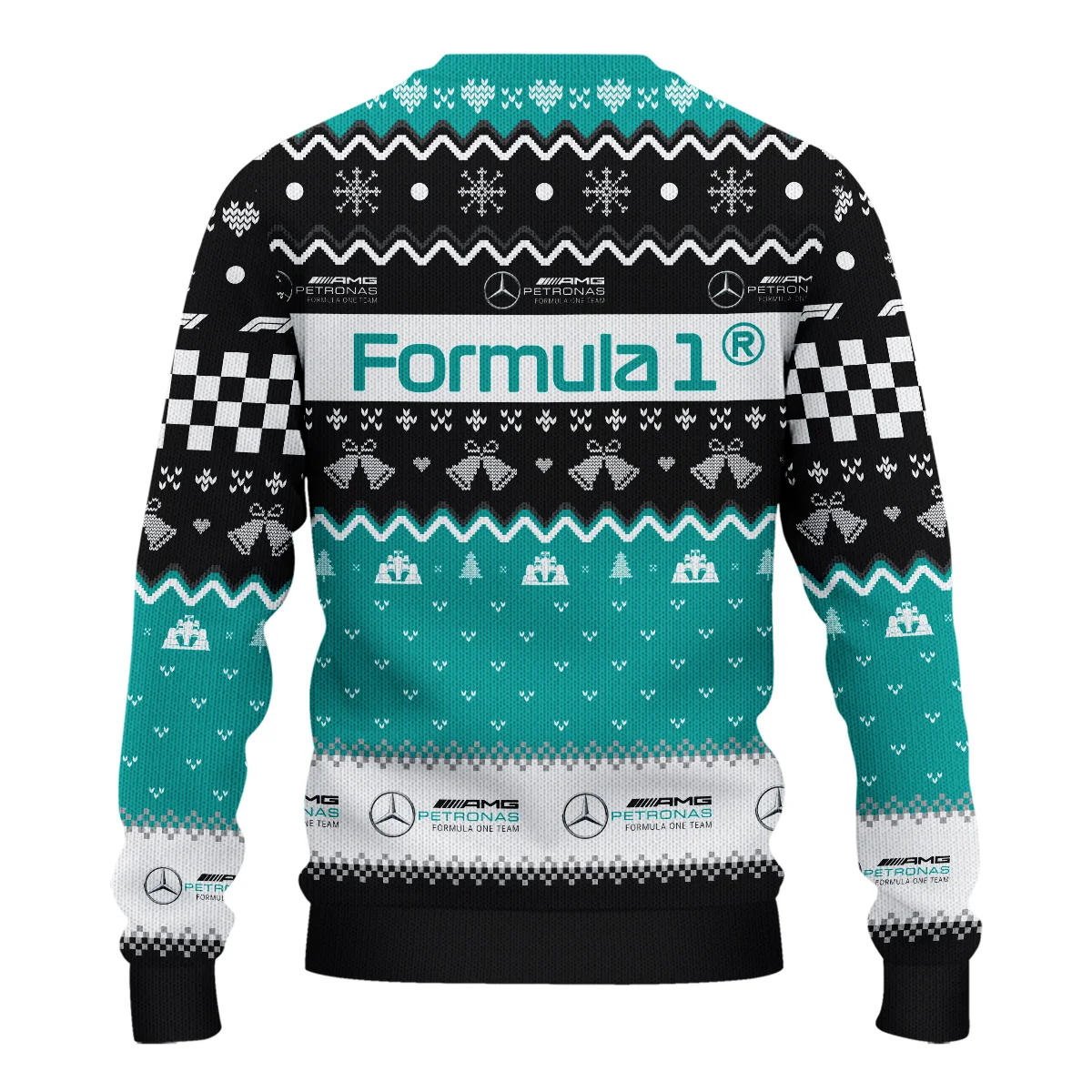 Xmas Mercedes Formula 1 - Ugly Sweater BLVAF1220925A12MER - Image 3