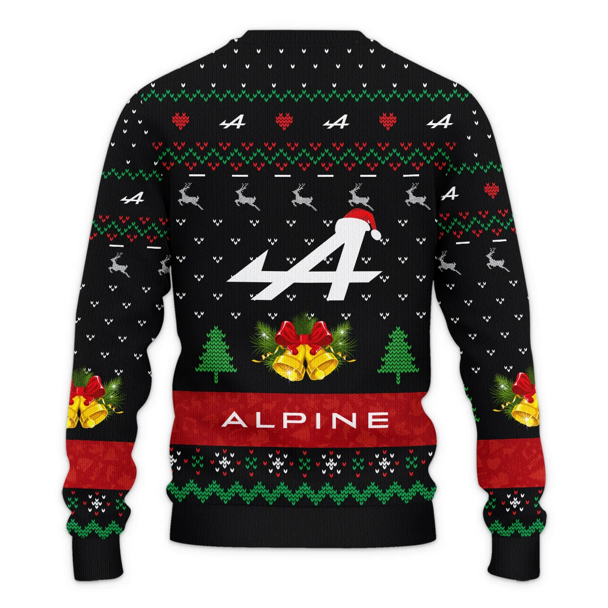 Xmas Pattern Alpine Formula 1 - Ugly Sweater BLVAF1220925A29ALP - Image 3