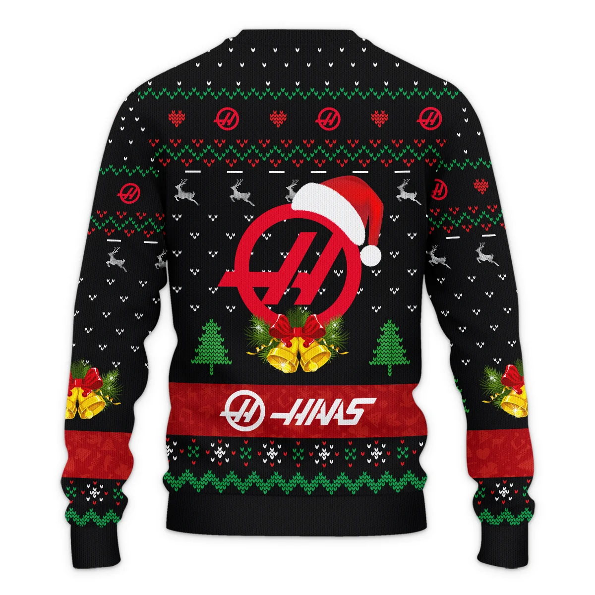 Xmas Pattern Haas Formula 1 - Ugly Sweater BLVAF1220925A29HAAS - Image 3