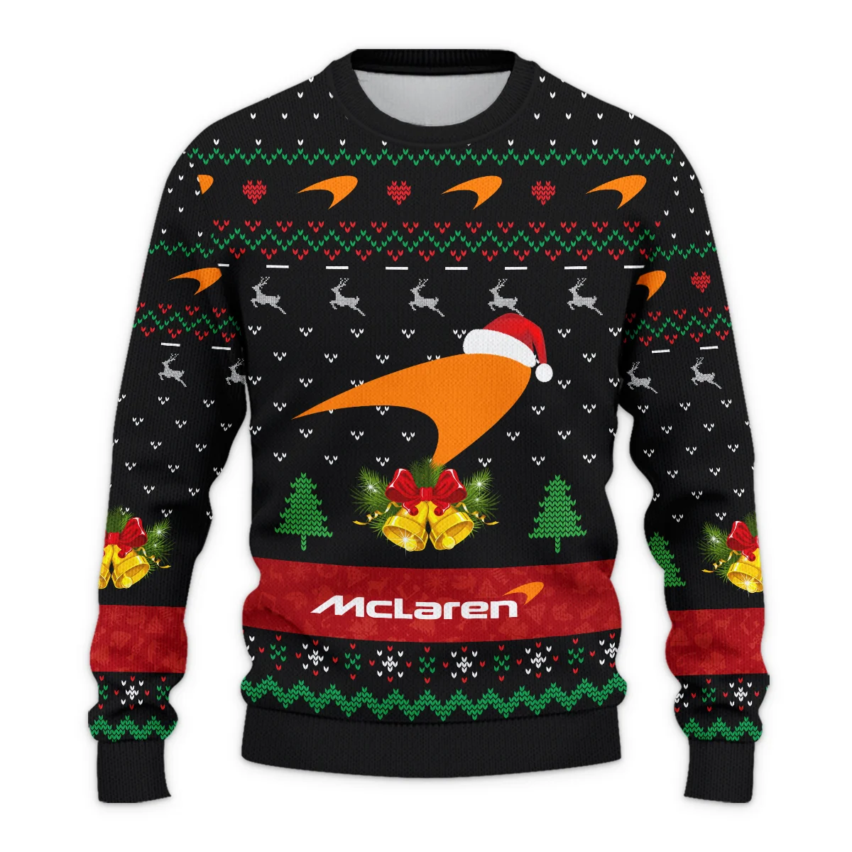 Xmas Pattern McLaren Formula 1 - Ugly Sweater BLVAF1220925A29MCL - Image 2