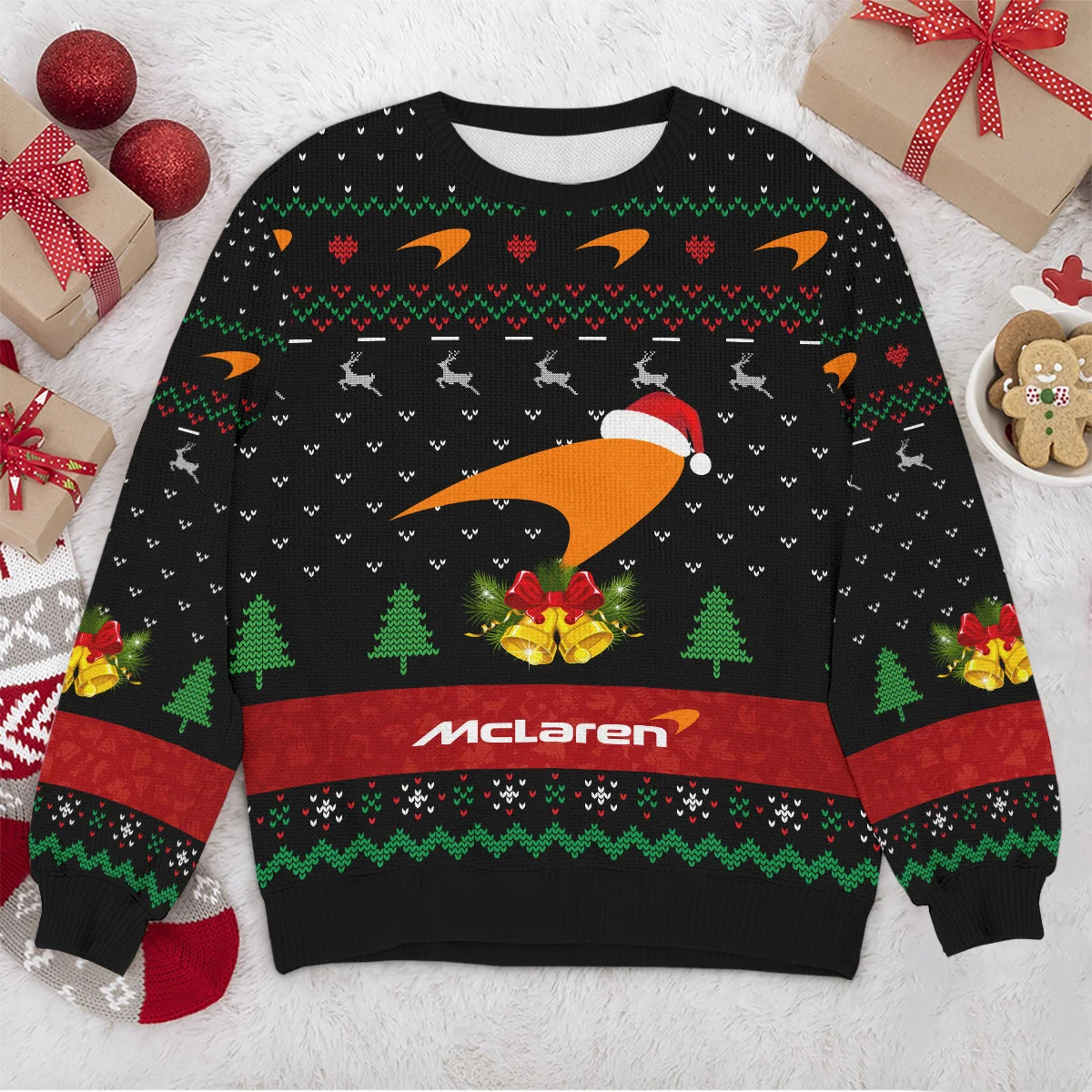Xmas Pattern McLaren Formula 1 - Ugly Sweater BLVAF1220925A29MCL - Image 4