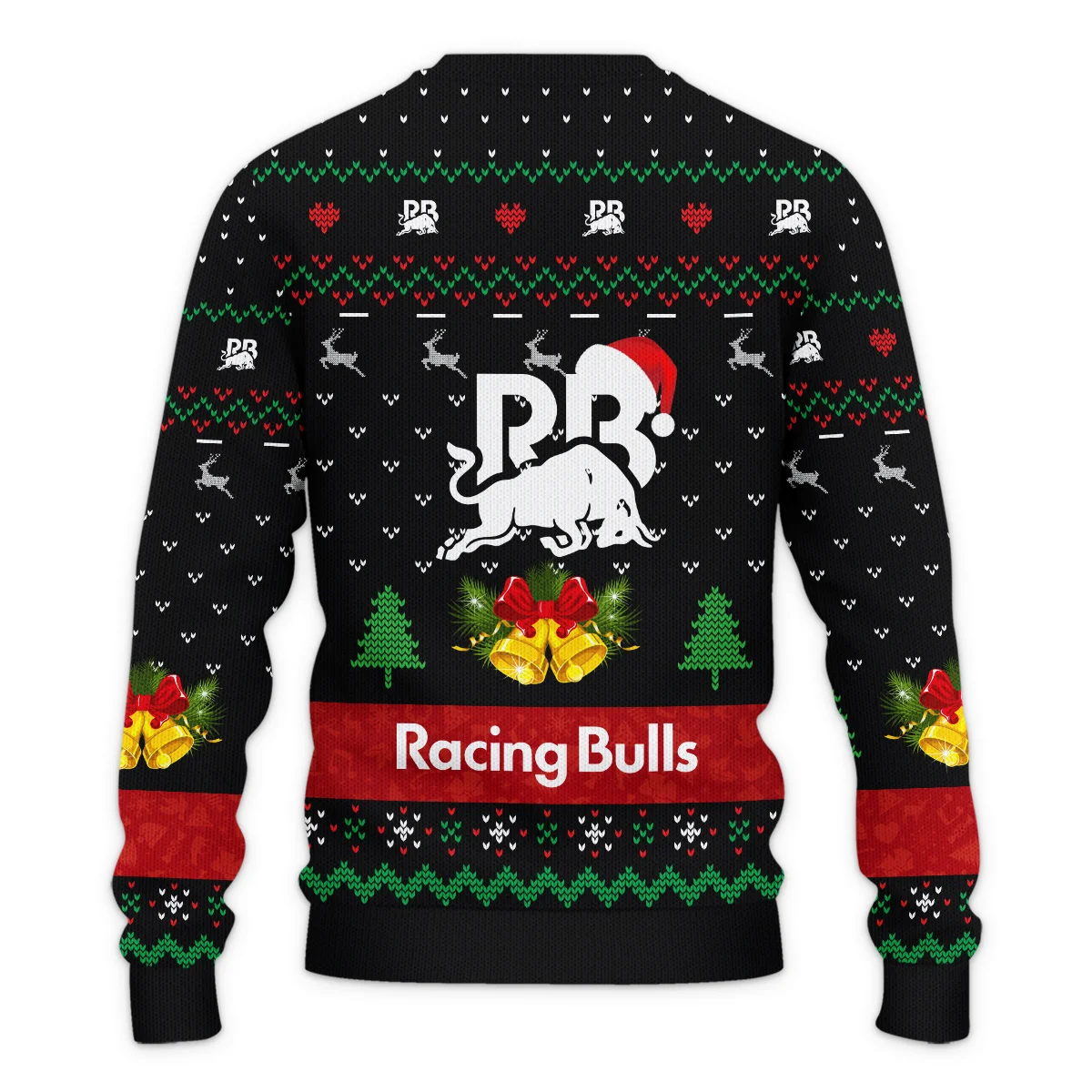 Xmas Pattern Racing Bulls Formula 1 - Ugly Sweater BLVAF1220925A29RAC - Image 3