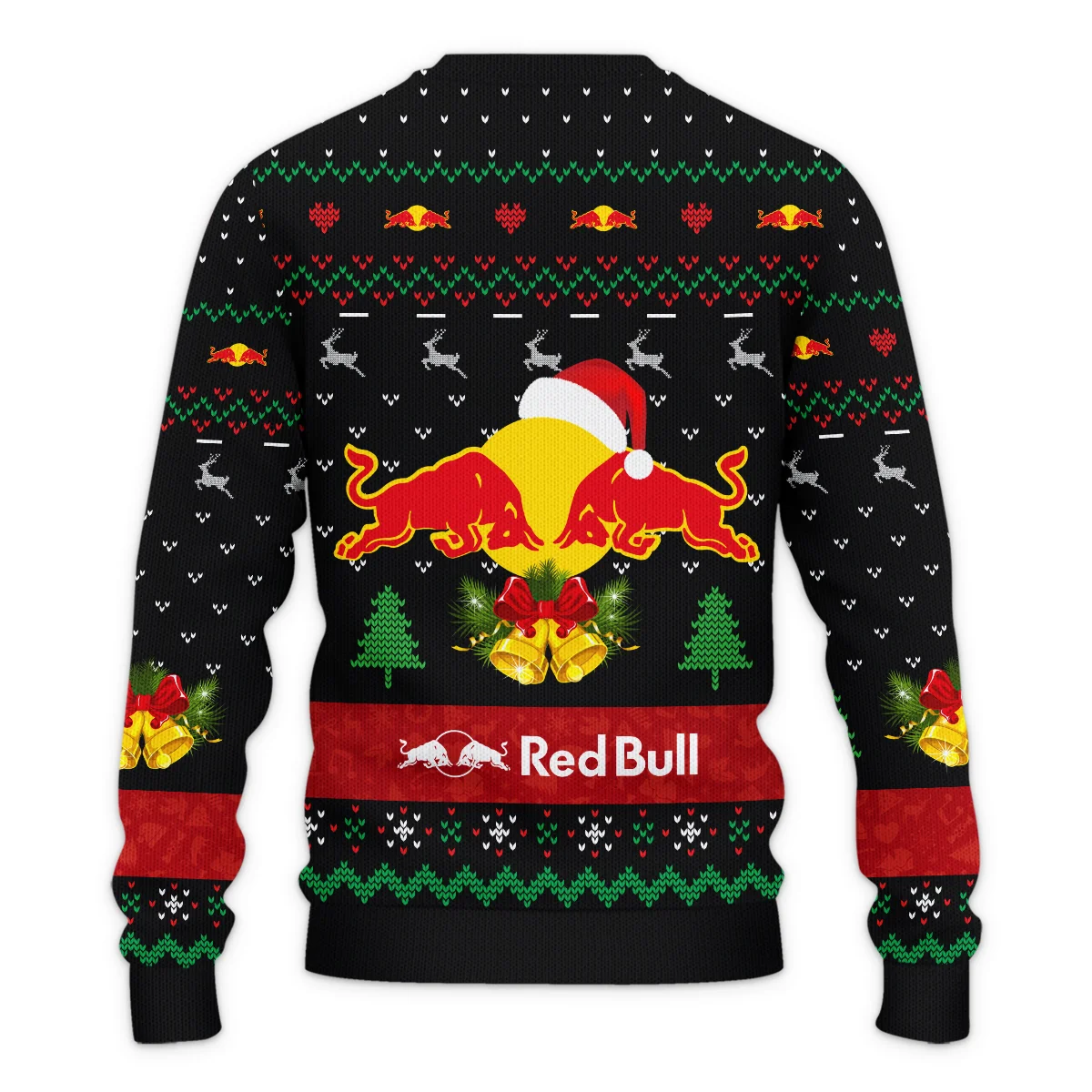 Xmas Pattern Red Bull Racing Formula 1 - Ugly Sweater BLVAF1220925A29RBR - Image 3