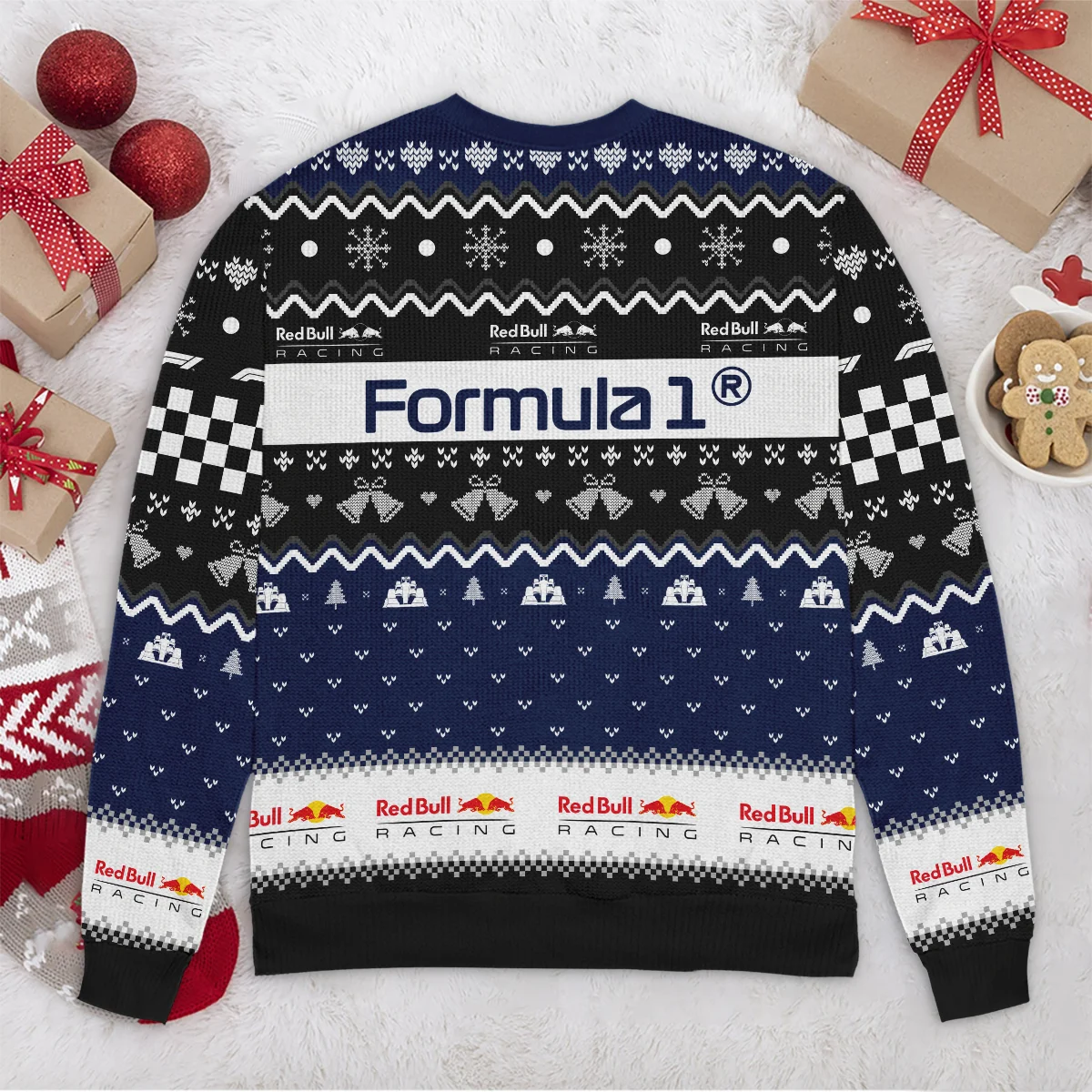 Xmas Red Bull Racing Formula 1 - Ugly Sweater BLVAF1220925A12RBR - Image 6