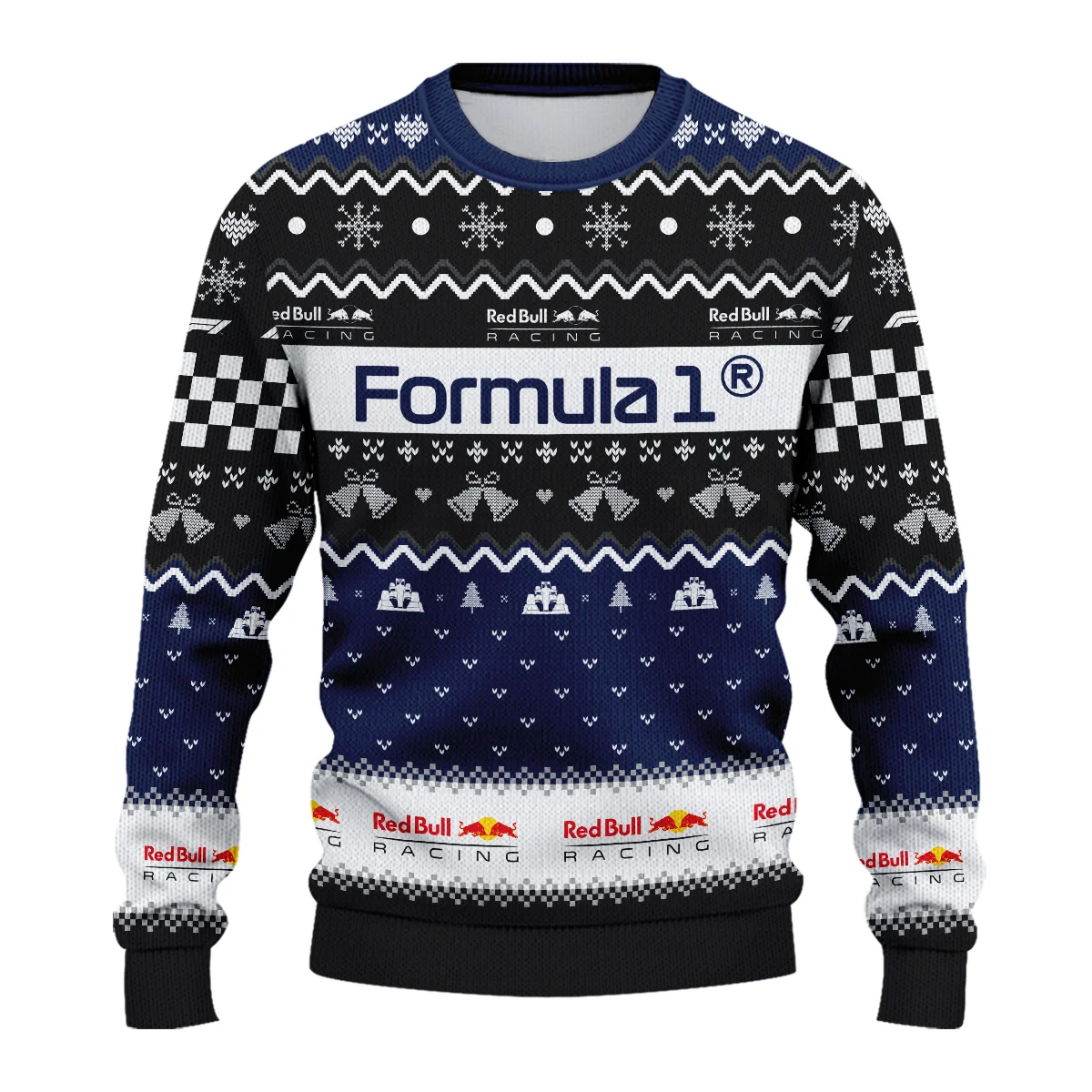 Xmas Red Bull Racing Formula 1 - Ugly Sweater BLVAF1220925A12RBR - Image 2