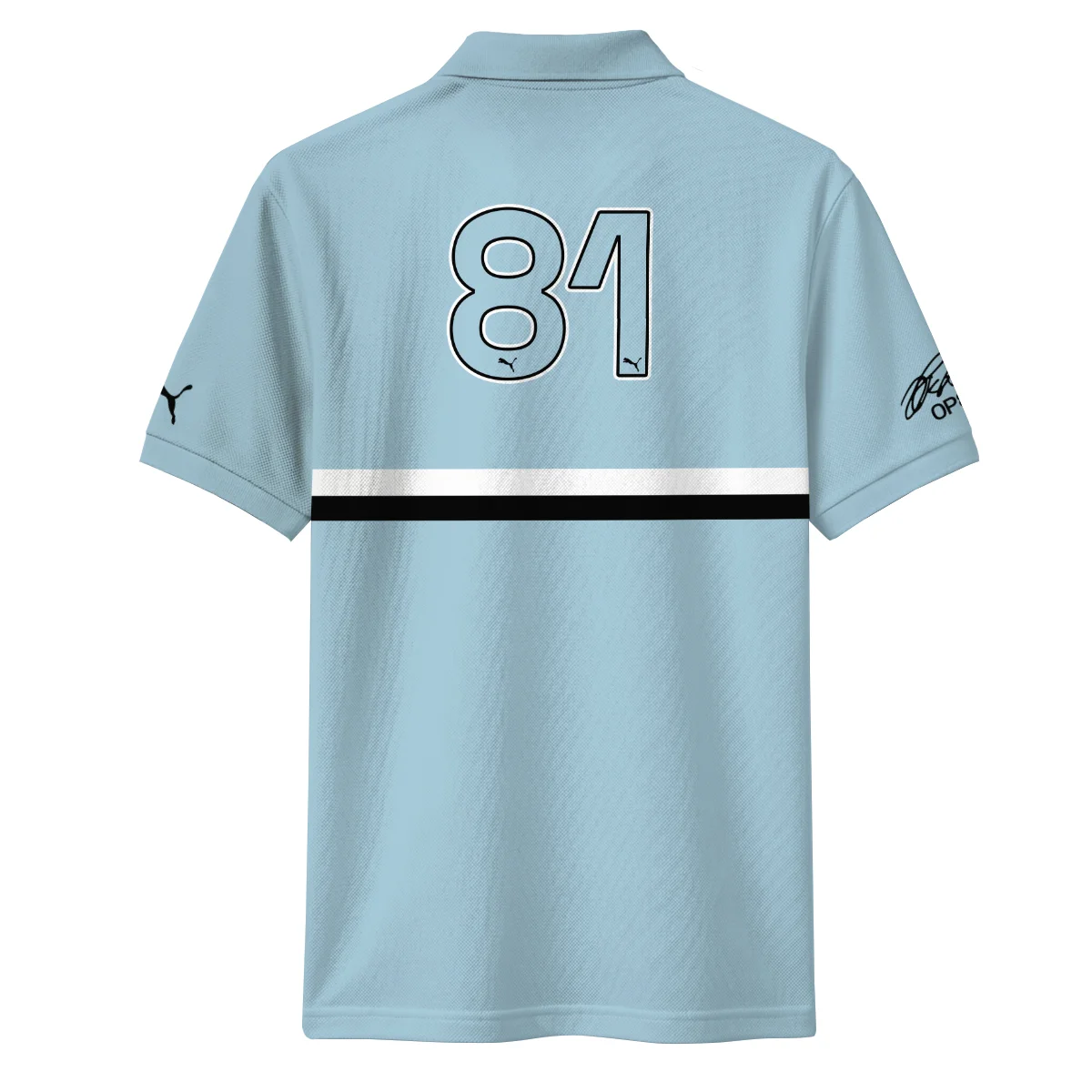 OP81 Oscar Piastri Puma McLaren - Polo Shirt BLOP28326A1PL - Image 3