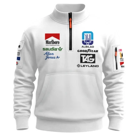 Alternative view of 1980 WDC Alan Jones Williams F1 Sweatshirt Zipper BLAJ5426A2SHZ