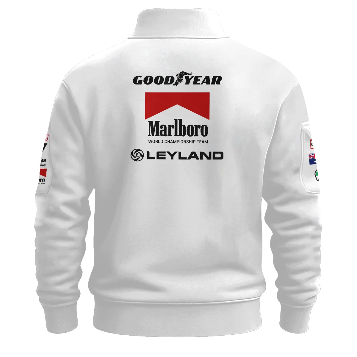 1980 WDC Alan Jones Williams F1 Sweatshirt Zipper BLAJ5426A2SHZ - Image 3