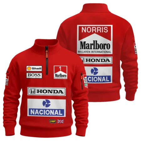 From 1988 to 2026 Lando Norris McLaren F1 Golden Era Sweatshirt Zipper BLNR3426A1SHZ