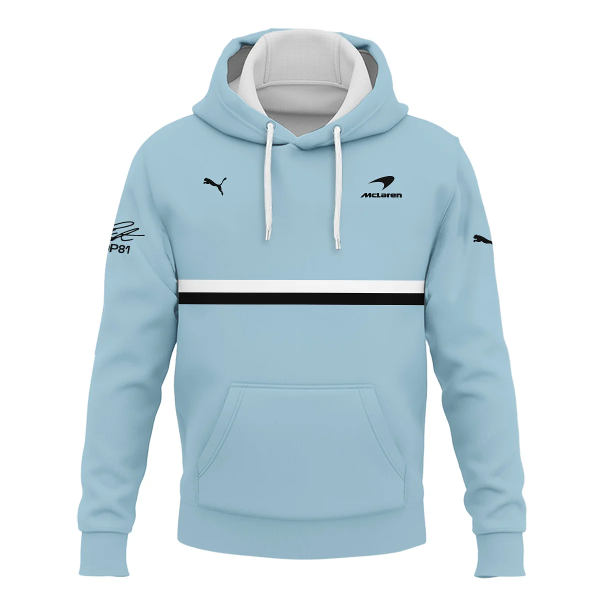OP81 Oscar Piastri Puma McLaren - Hoodie BLOP28326A1HD - Image 2