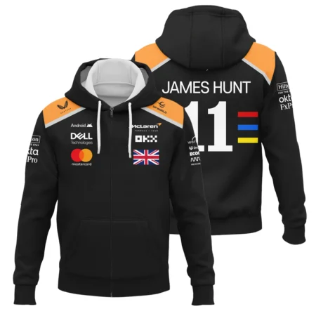 James Hunt x 2025 Edition Zipper Hoodie For Fans BL2725A2ZHD - Racing Lifestyle Clothing