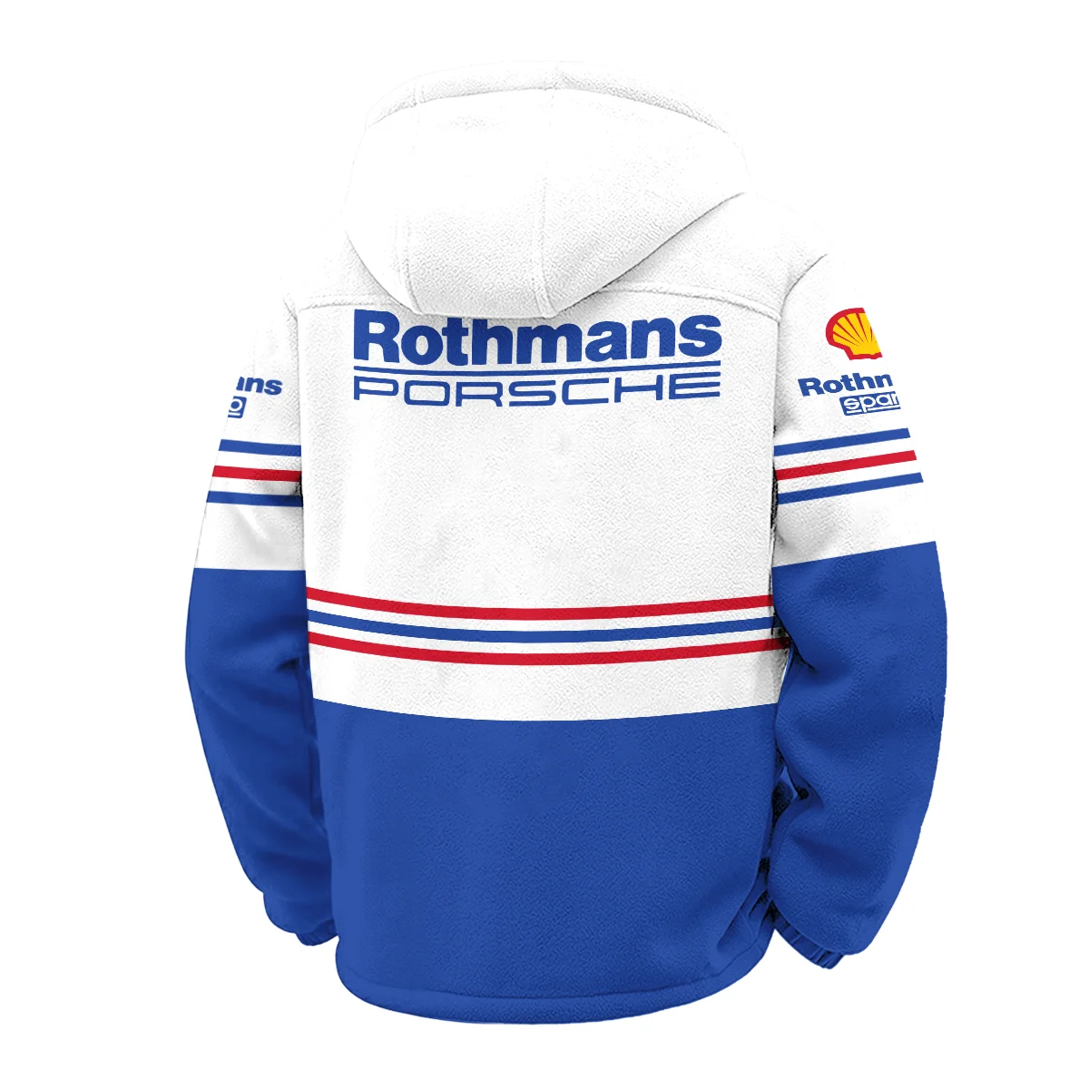 1984 Alan Jones Rothmans Porsche Sandown 1000 Winter Fleece Jacket BLAJ5426A1WFJ - Image 3