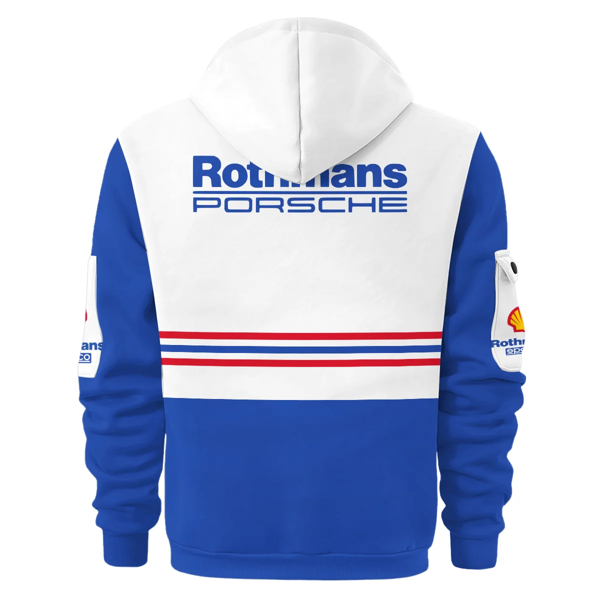 1984 Alan Jones Rothmans Porsche Sandown 1000 Hoodie Half Zip BLAJ5426A1HDF - Image 3